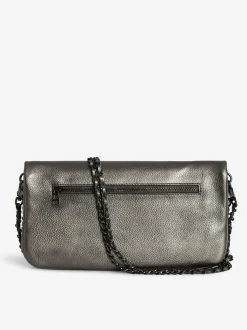 Cheap Zadig & Voltaire Rock ClutchNEW Gun