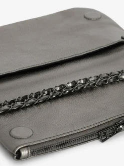 Cheap Zadig & Voltaire Rock ClutchNEW Gun