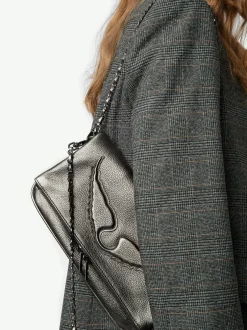 Cheap Zadig & Voltaire Rock ClutchNEW Gun