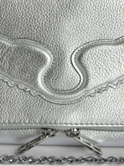 Hot Zadig & Voltaire Rock ClutchNEW Silver