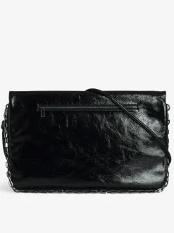 Cheap Zadig & Voltaire Rock Eternal XL ClutchNEW Black