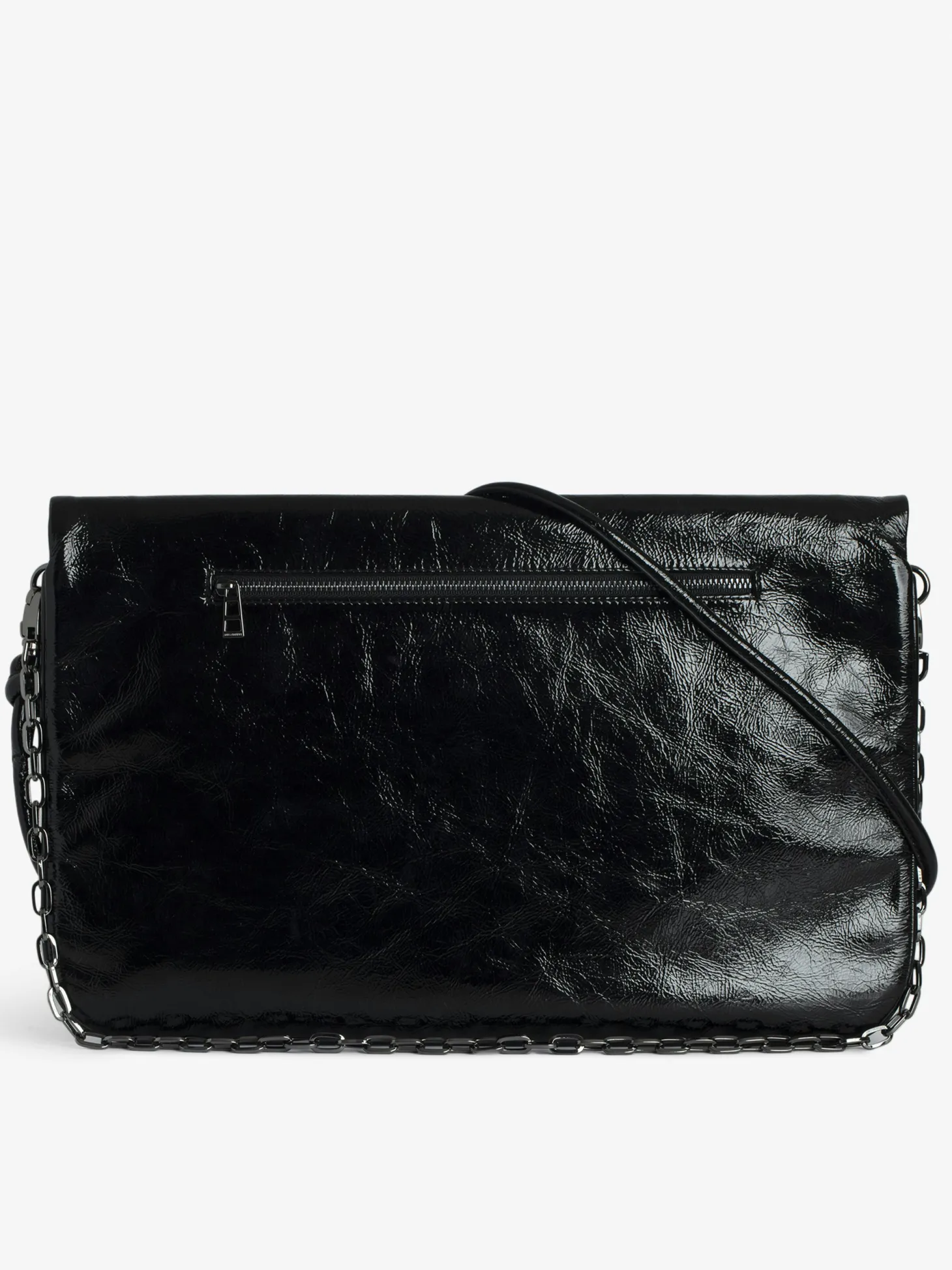 Cheap Zadig & Voltaire Rock Eternal XL ClutchNEW Black