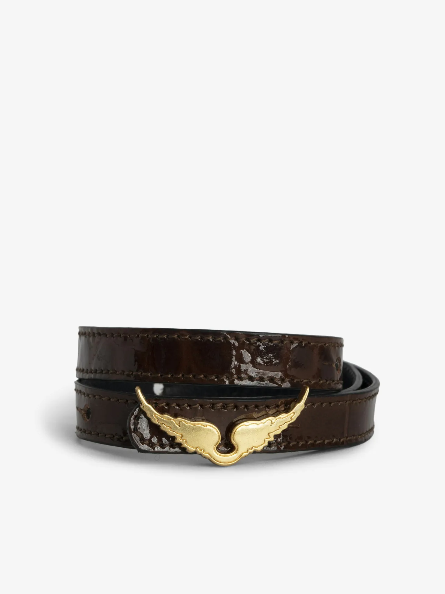 Clearance Zadig & Voltaire Rock Leather BraceletNEW Bonny