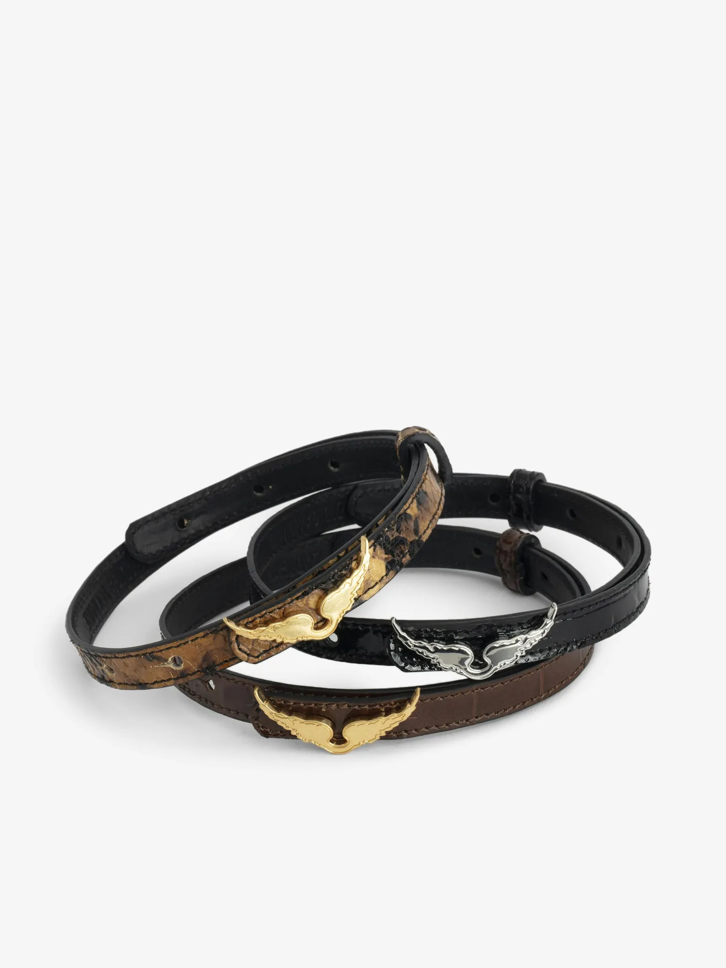 Clearance Zadig & Voltaire Rock Leather BraceletNEW Bonny