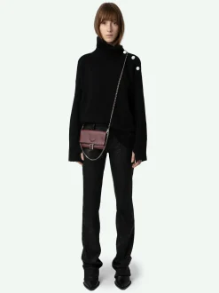 Sale Zadig & Voltaire Rock Nano Clutch Furious