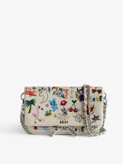 New Zadig & Voltaire Rock Nano Clutch Flash