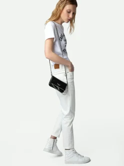 Hot Zadig & Voltaire Rock Nano ClutchICONIC Black