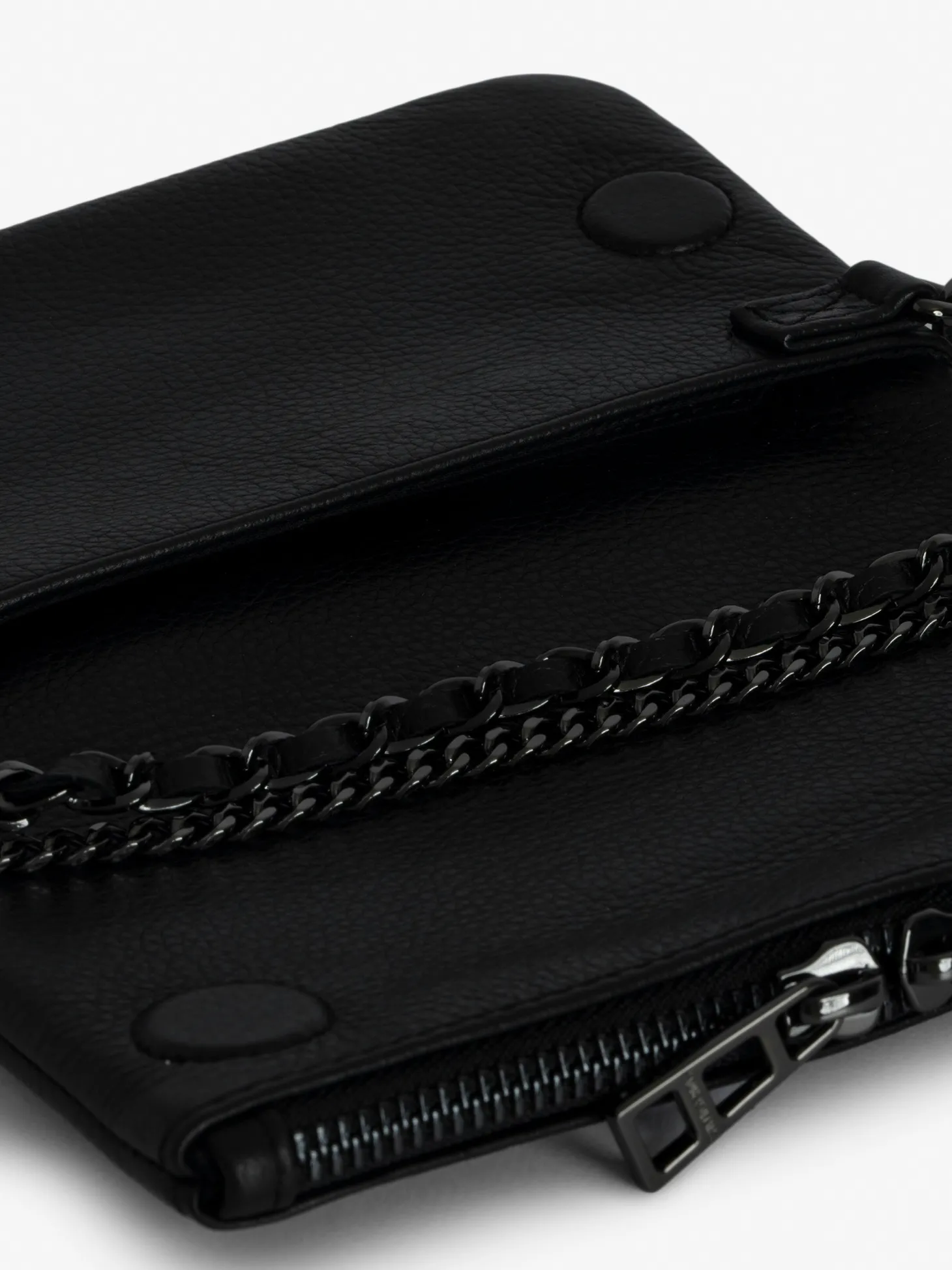 Hot Zadig & Voltaire Rock Nano ClutchNEW Black