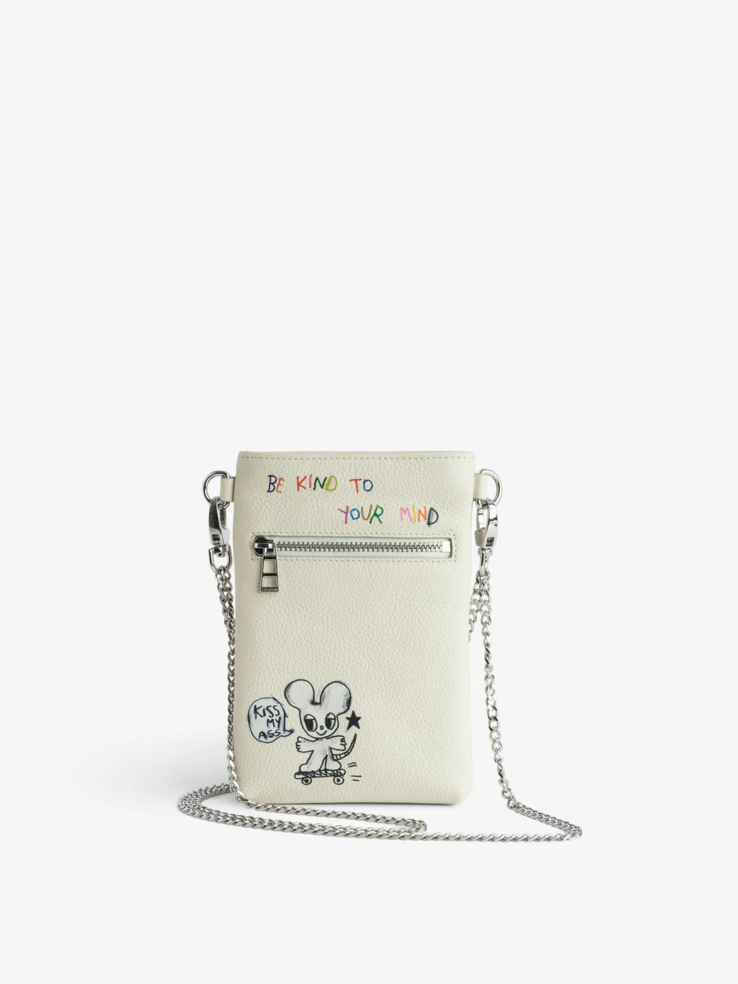 Best Sale Zadig & Voltaire Rock Pouch Clutch Flash
