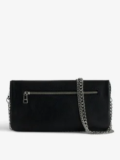 Fashion Zadig & Voltaire Rock Studs ClutchICONIC Black