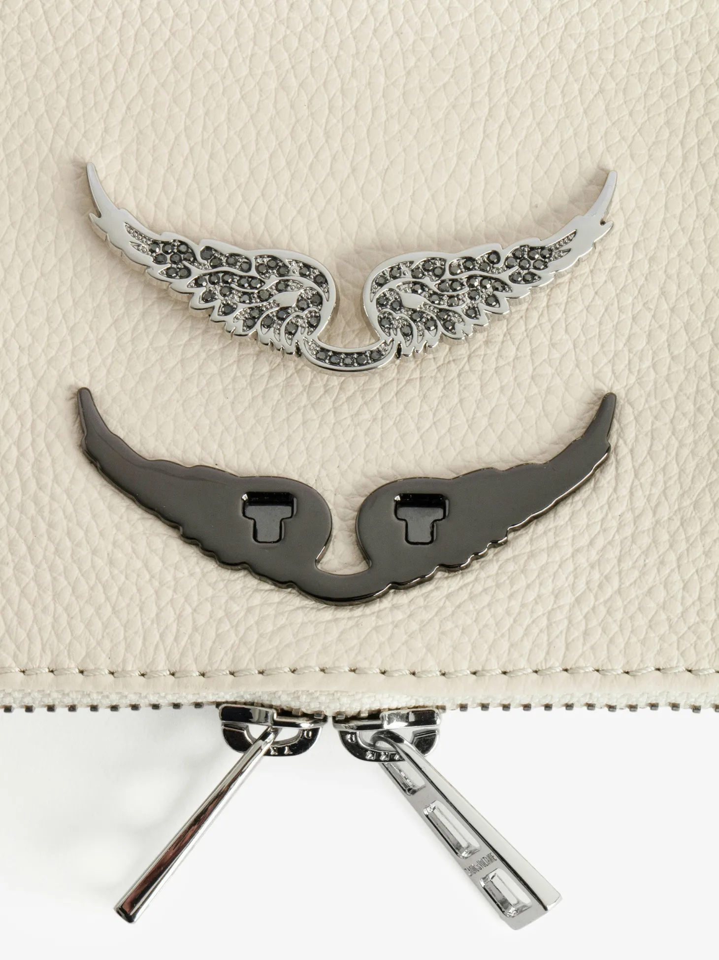 Cheap Zadig & Voltaire Rock Swing Your Wings ClutchCUSTOMISABLE Flash