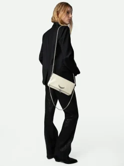 Cheap Zadig & Voltaire Rock Swing Your Wings ClutchCUSTOMISABLE Flash