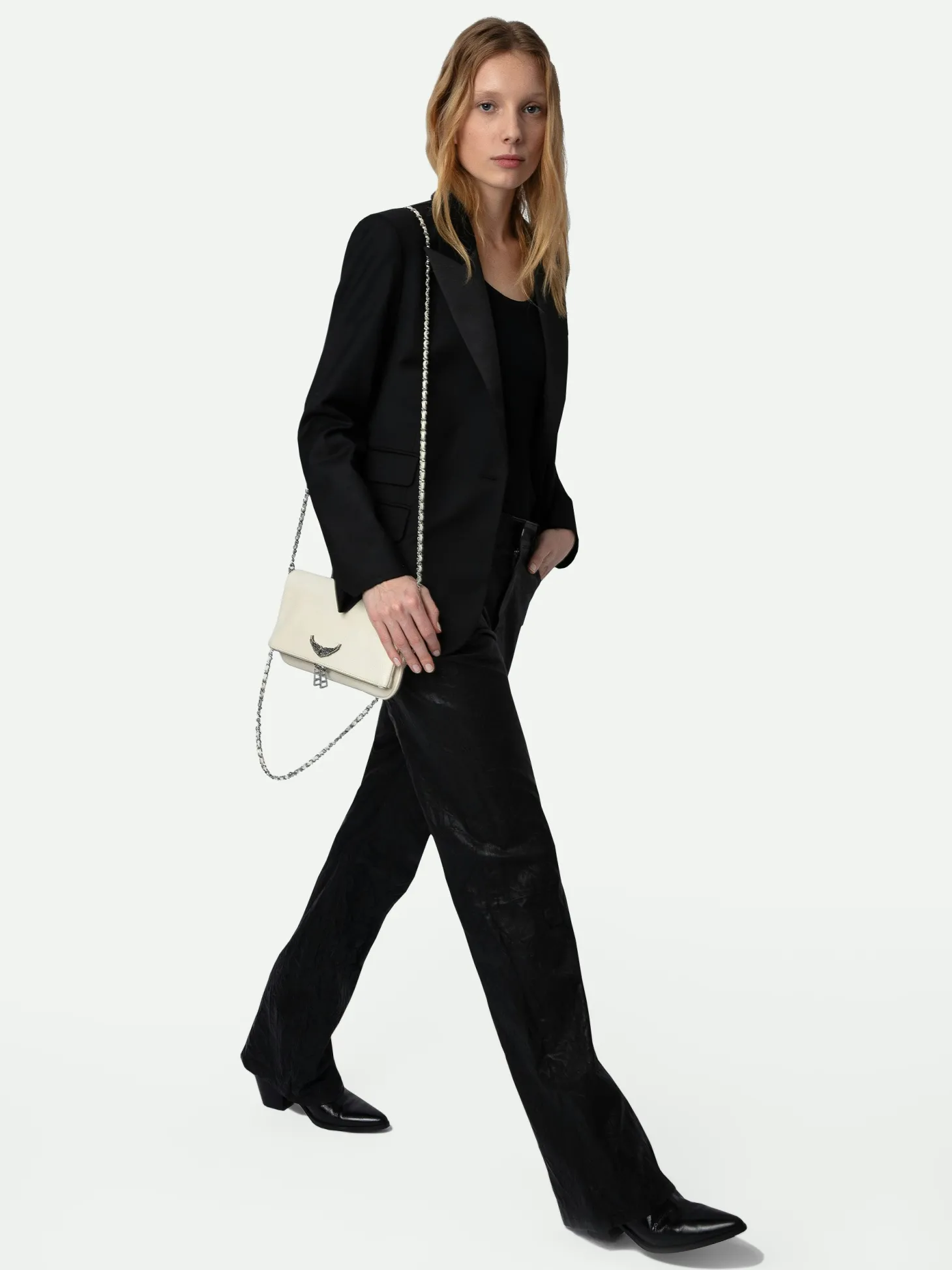 Cheap Zadig & Voltaire Rock Swing Your Wings ClutchCUSTOMISABLE Flash