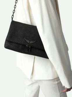 Sale Zadig & Voltaire Rocky Soft Savage BagICONIC Black