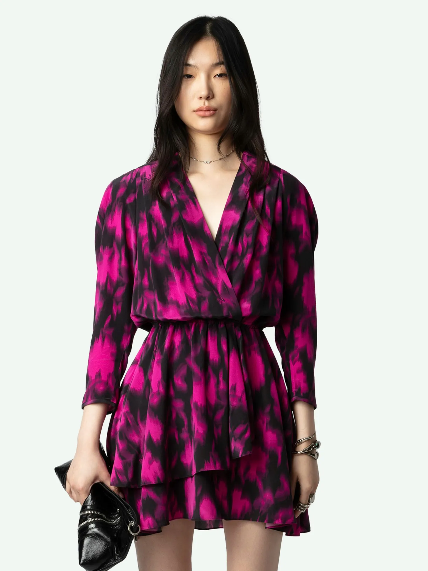 Flash Sale Zadig & Voltaire Rogers Silk DressNEW Black