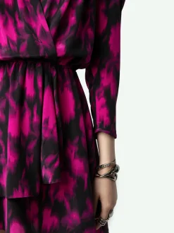 Flash Sale Zadig & Voltaire Rogers Silk DressNEW Black