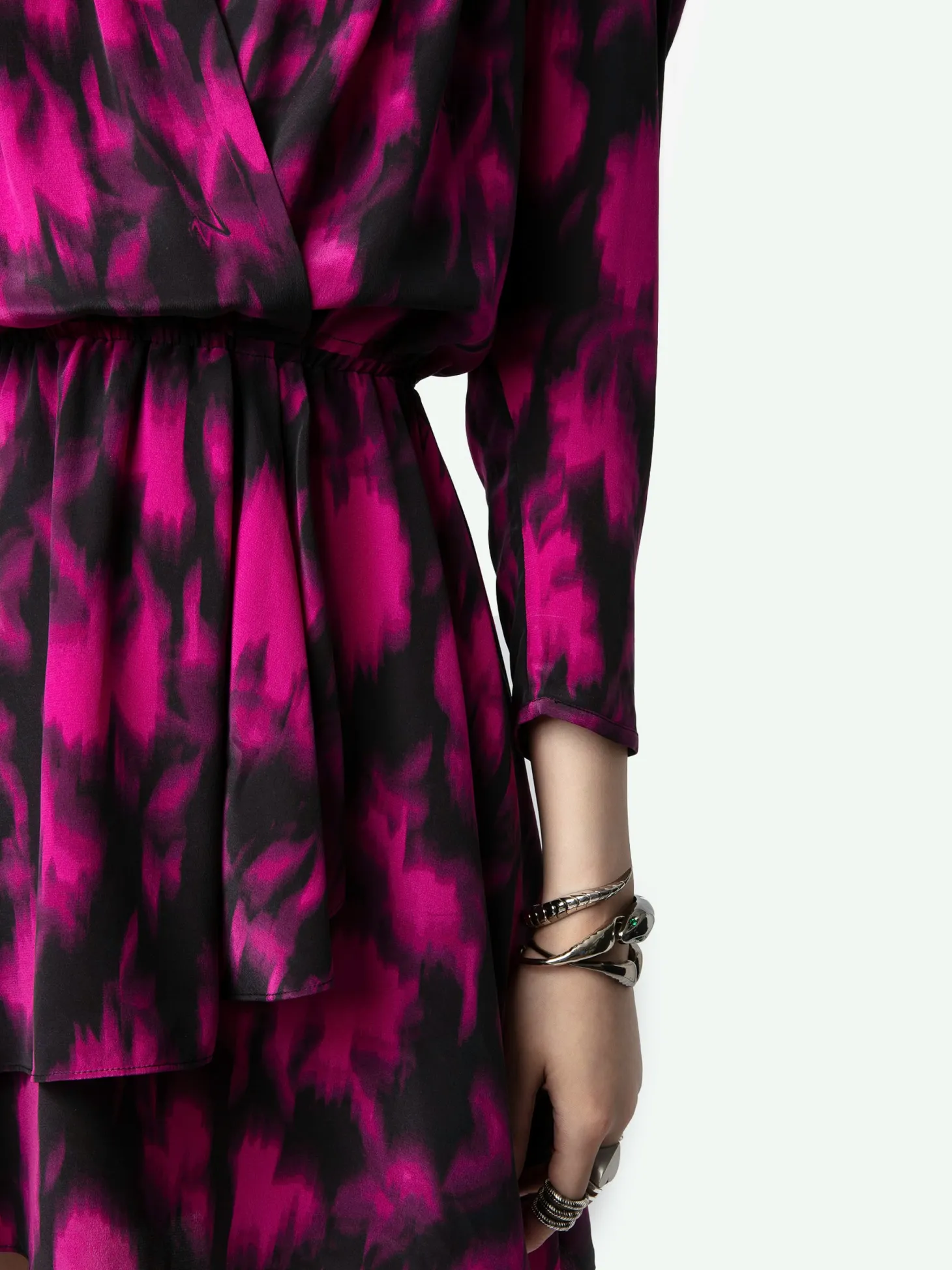 Flash Sale Zadig & Voltaire Rogers Silk DressNEW Black