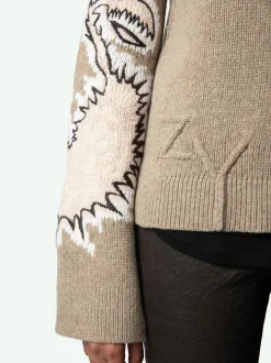 Store Zadig & Voltaire Sal Sweater Oatmeal