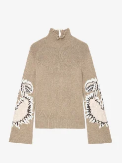 Store Zadig & Voltaire Sal Sweater Oatmeal