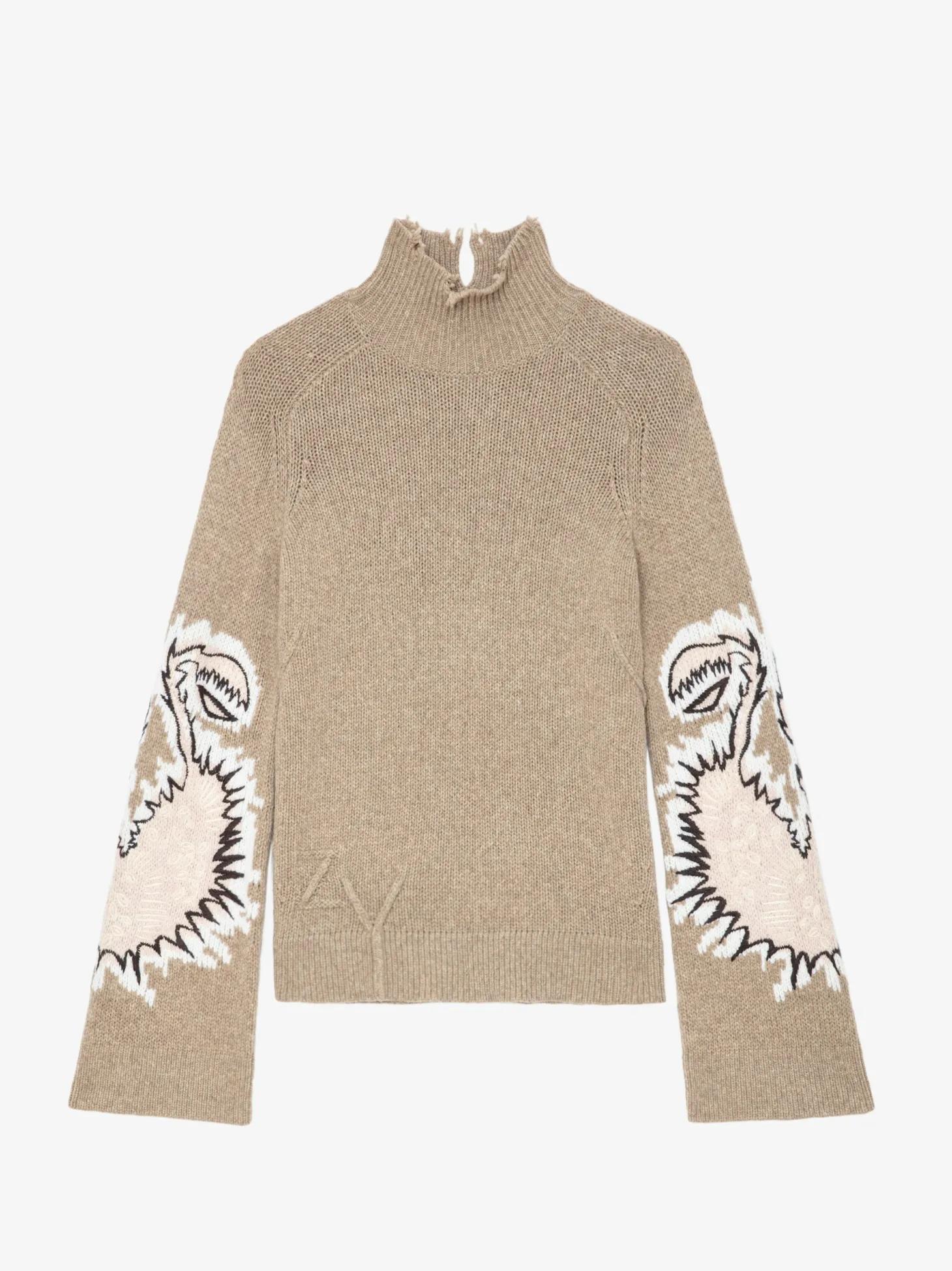 Store Zadig & Voltaire Sal Sweater Oatmeal