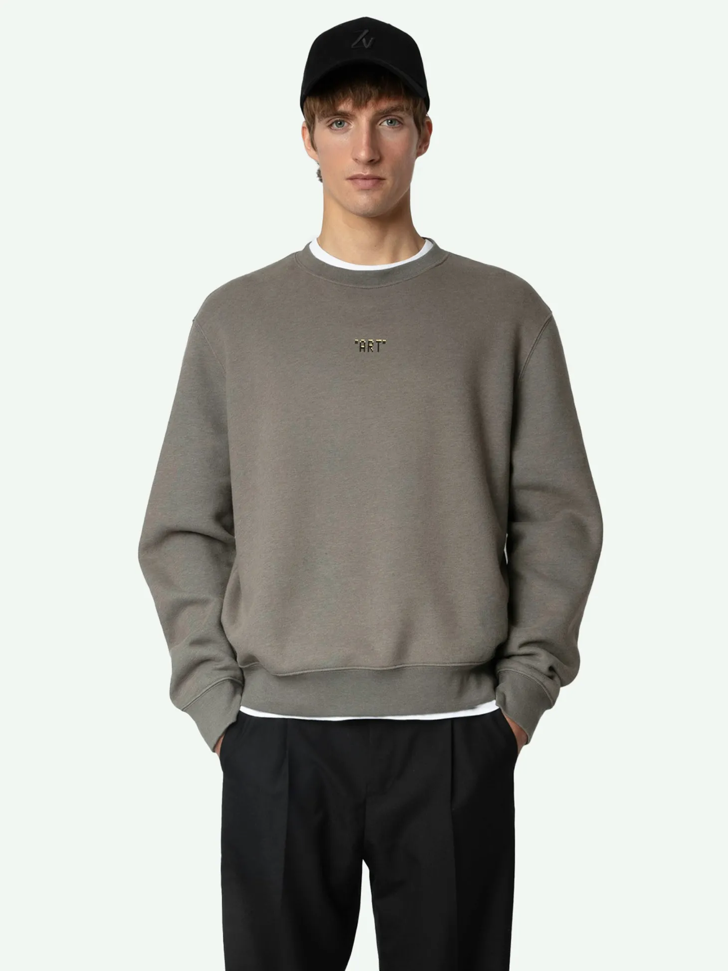 Outlet Zadig & Voltaire Simba Sweatshirt Mediumgrey