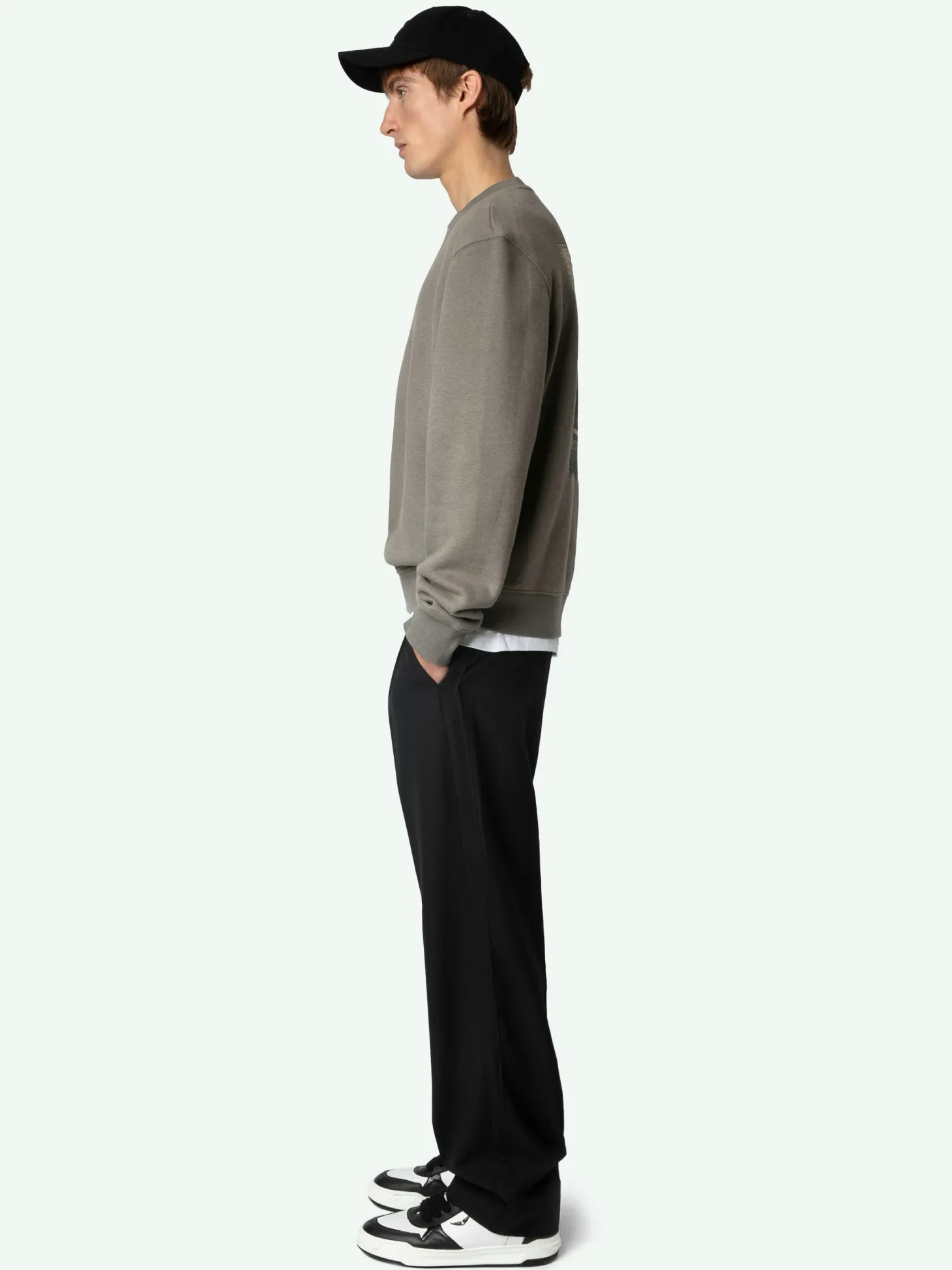 Outlet Zadig & Voltaire Simba Sweatshirt Mediumgrey