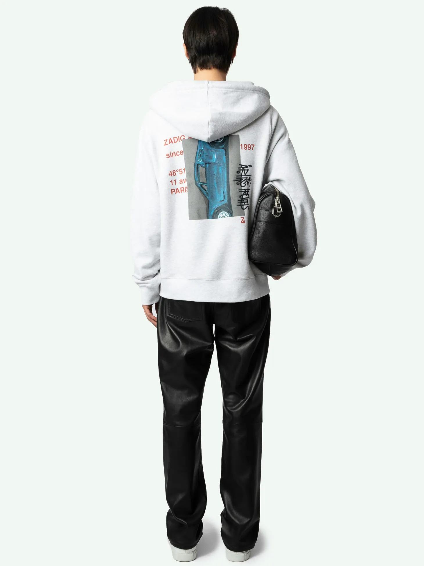Shop Zadig & Voltaire Soda Photoprint SweatshirtNEW Grischineclair