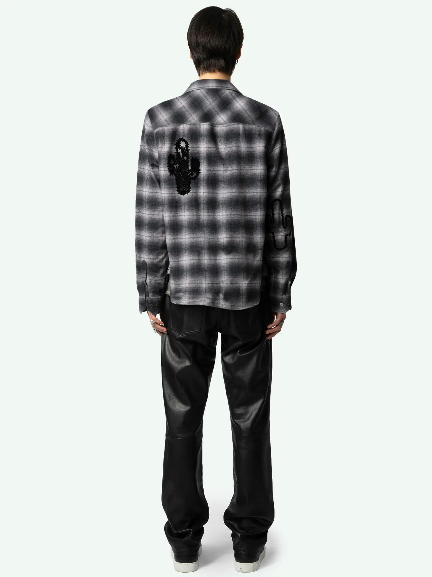 New Zadig & Voltaire Stan Shirt Grey