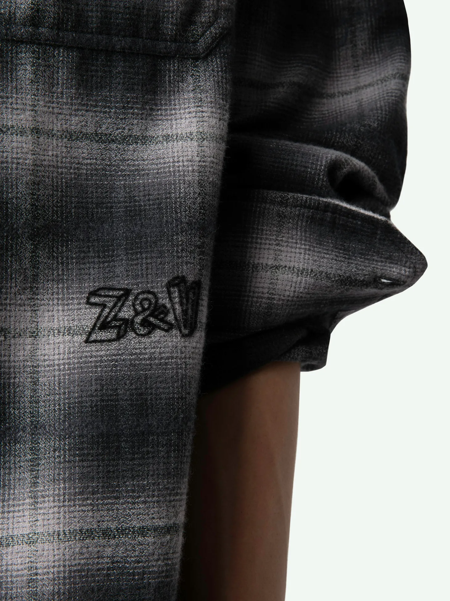 New Zadig & Voltaire Stan Shirt Grey