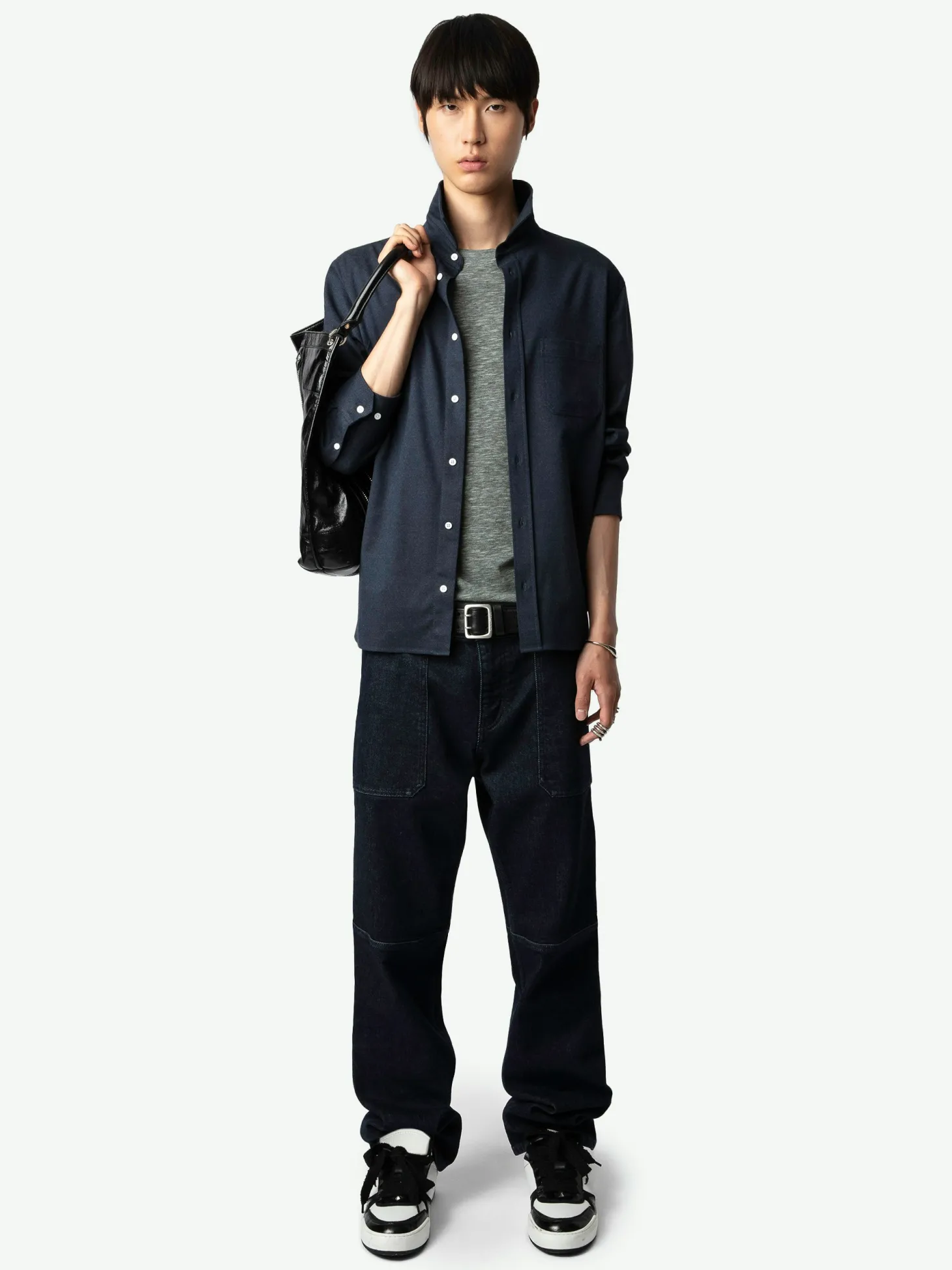New Zadig & Voltaire Stan ShirtNEW Encre