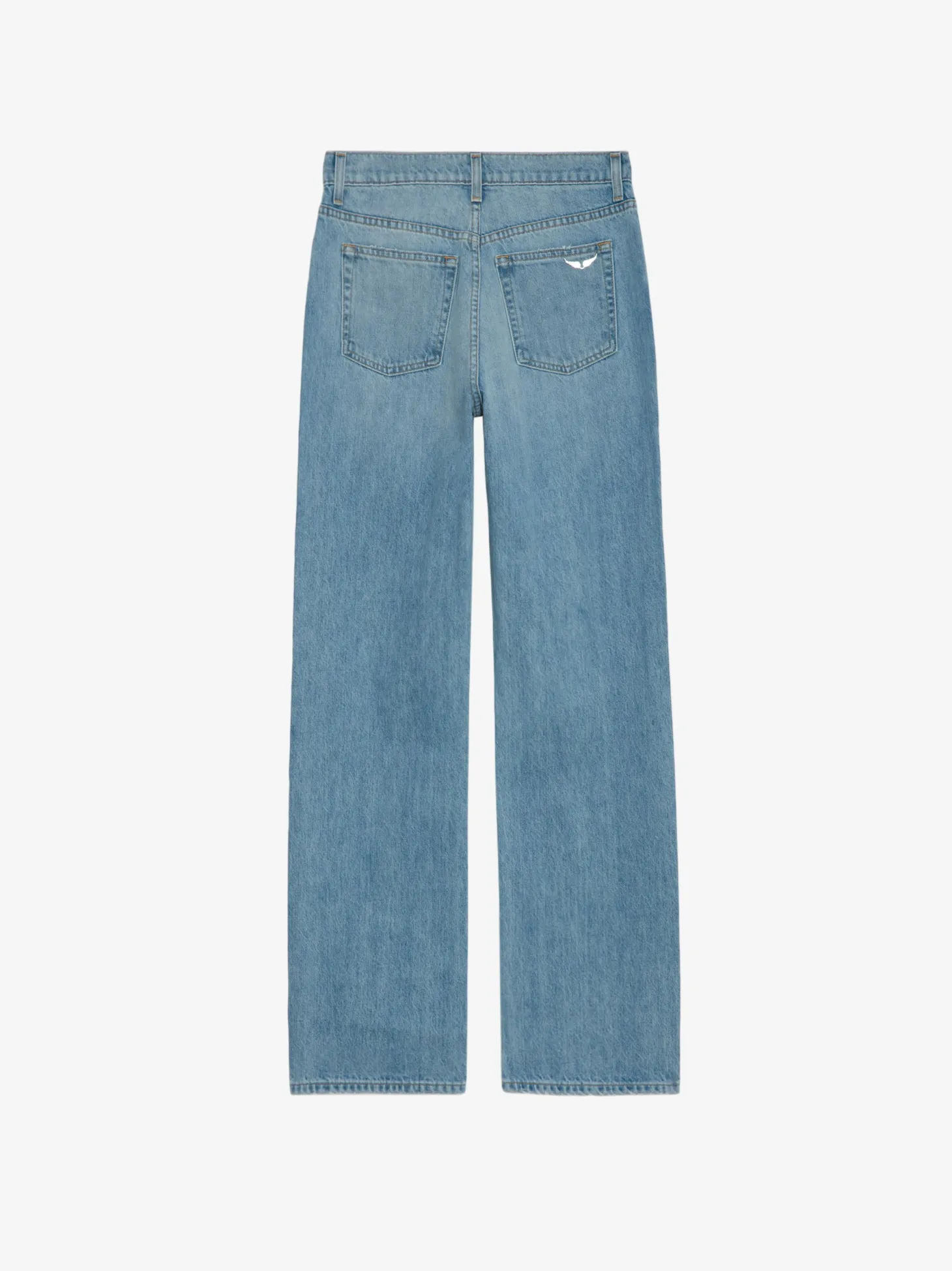 Store Zadig & Voltaire Stevie Ripped 90's Jeans Lightwash