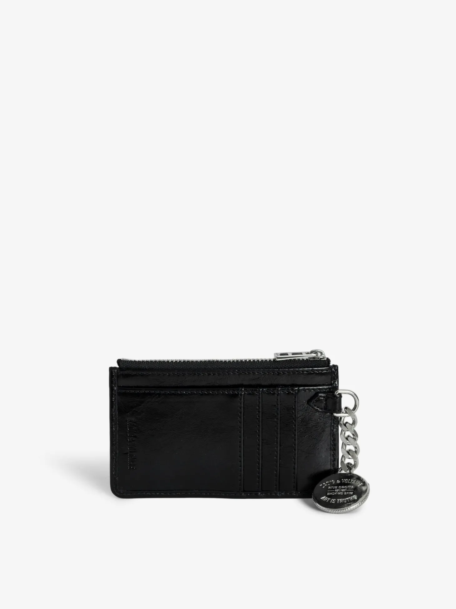 Shop Zadig & Voltaire Sunny Card Card Holder Black