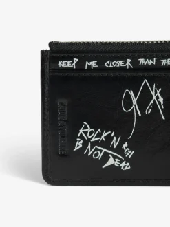 New Zadig & Voltaire Sunny Card HolderNEW Noir