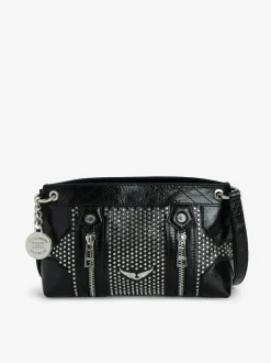 Cheap Zadig & Voltaire Sunny Mood Studs Bag Black