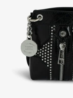 Cheap Zadig & Voltaire Sunny Mood Studs Bag Black