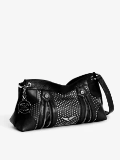 Cheap Zadig & Voltaire Sunny Mood Studs Bag Black