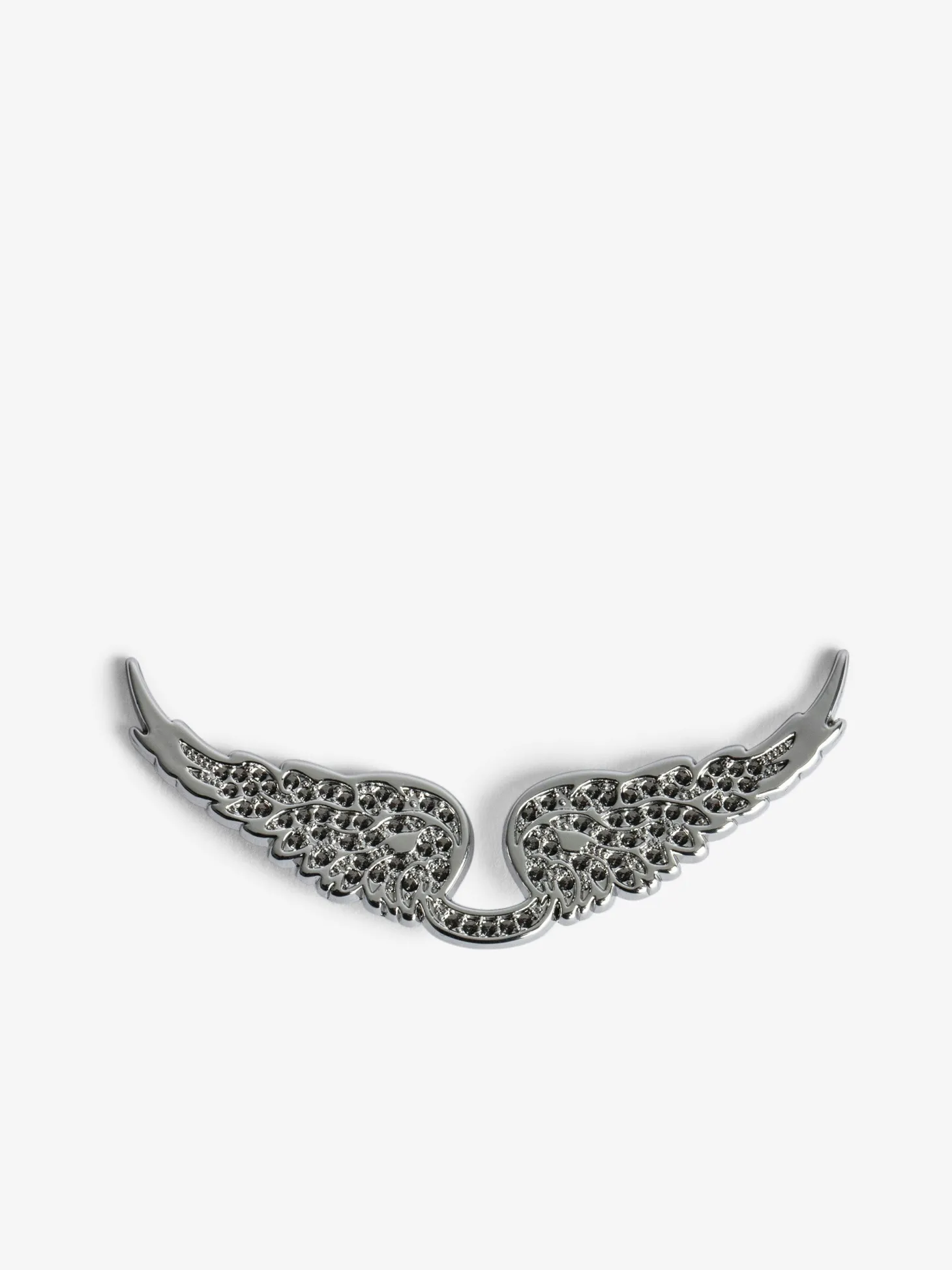 Cheap Zadig & Voltaire Swing Your Wings Charm Shinysilverhematite