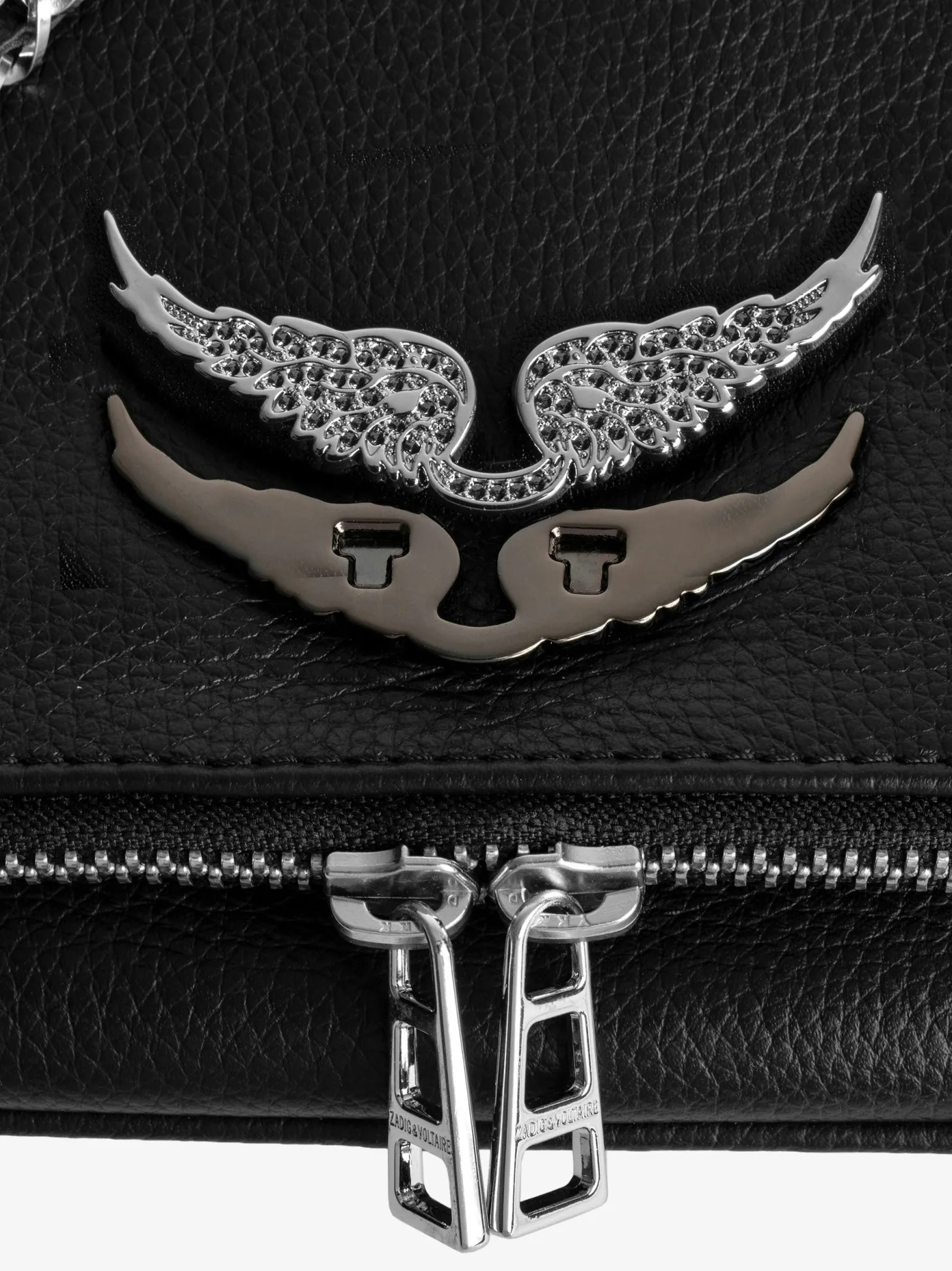 Cheap Zadig & Voltaire Swing Your Wings Charm Shinysilverhematite