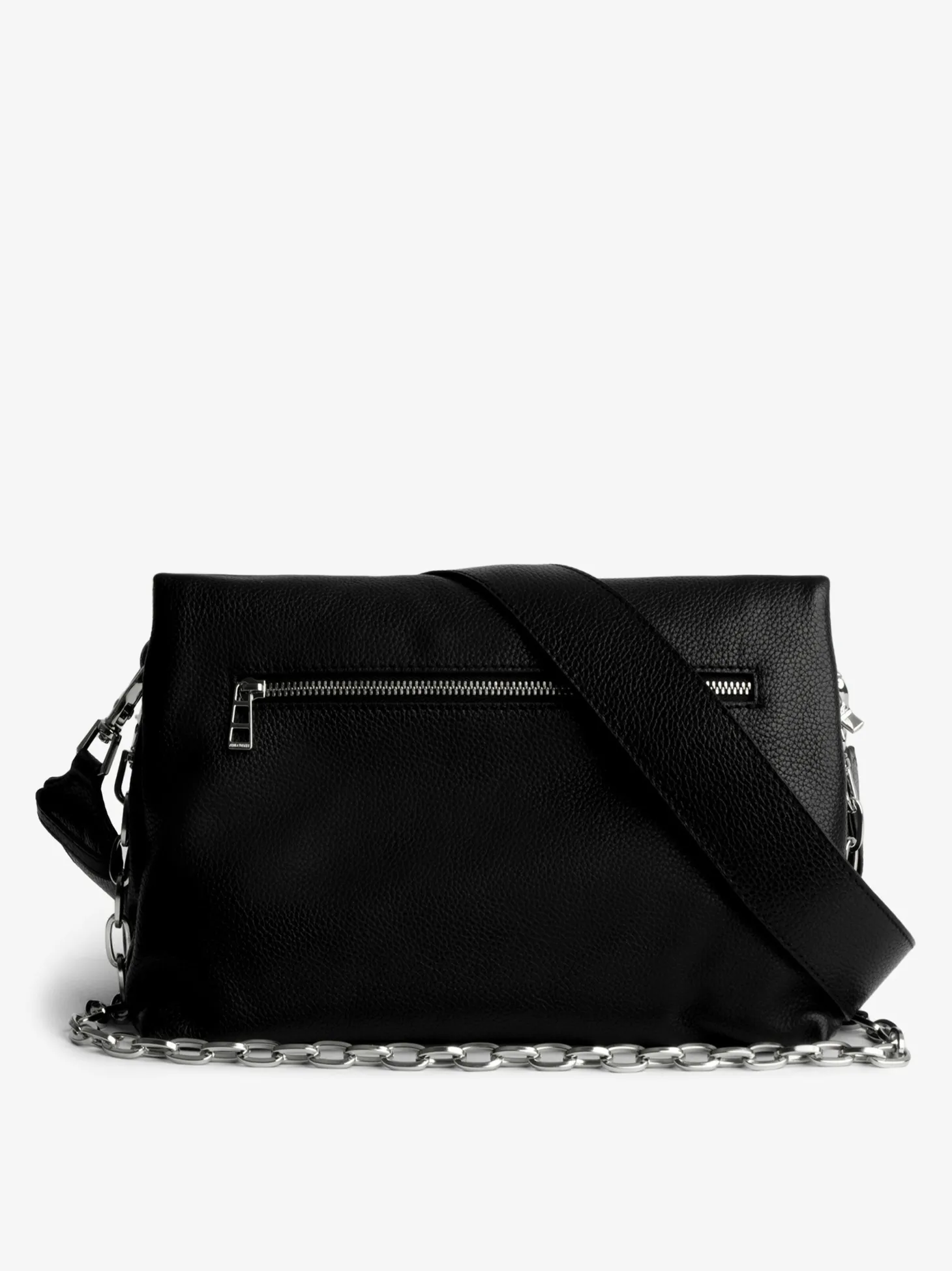Hot Zadig & Voltaire Swing Your Wings Rocky BagICONIC Noirsilver