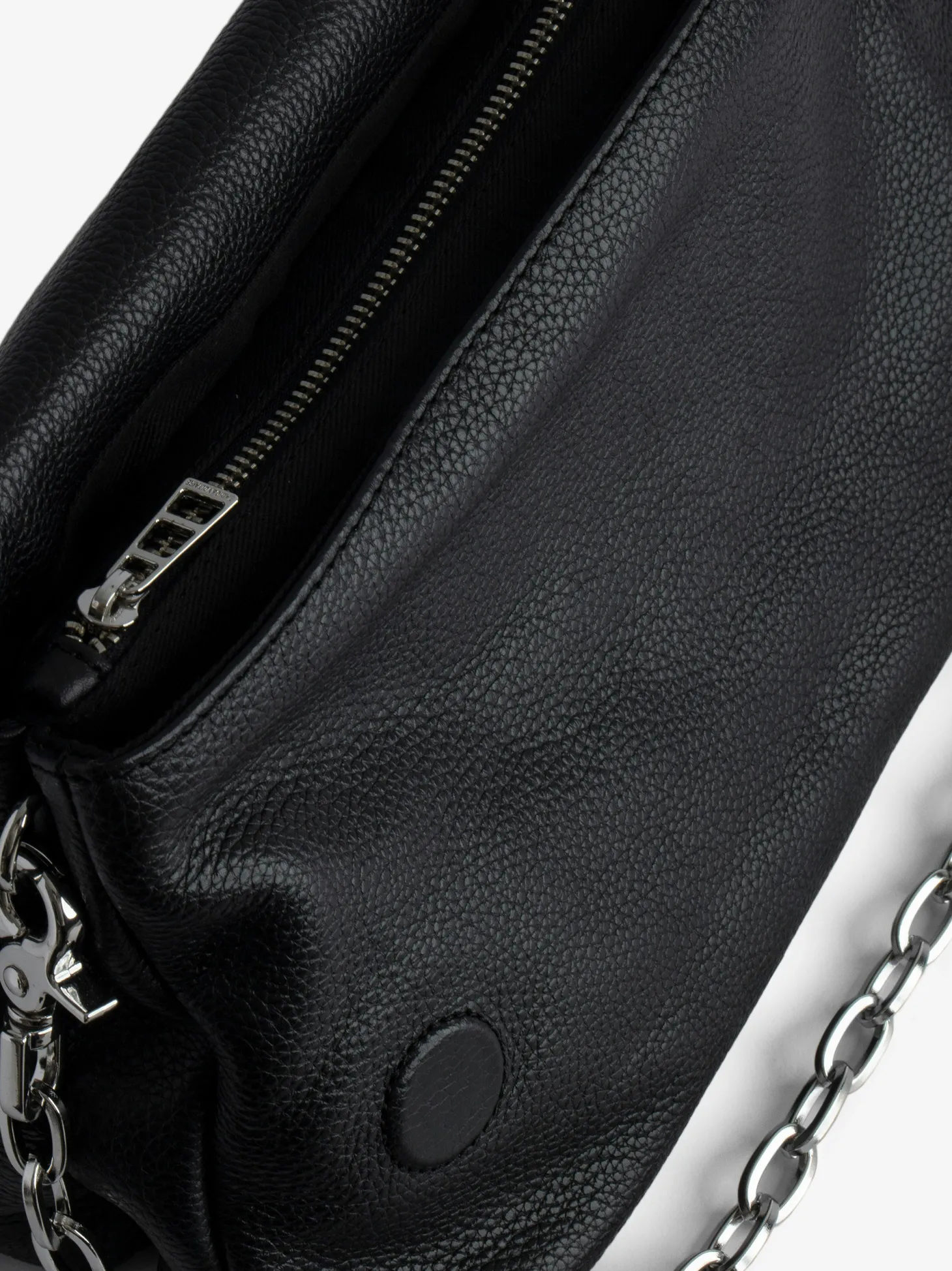 Hot Zadig & Voltaire Swing Your Wings Rocky BagICONIC Noirsilver