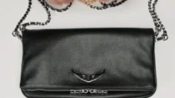Outlet Zadig & Voltaire Swing Your Wings Strass Charm Black
