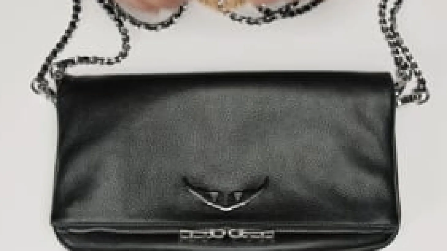 Outlet Zadig & Voltaire Swing Your Wings Strass Charm Black