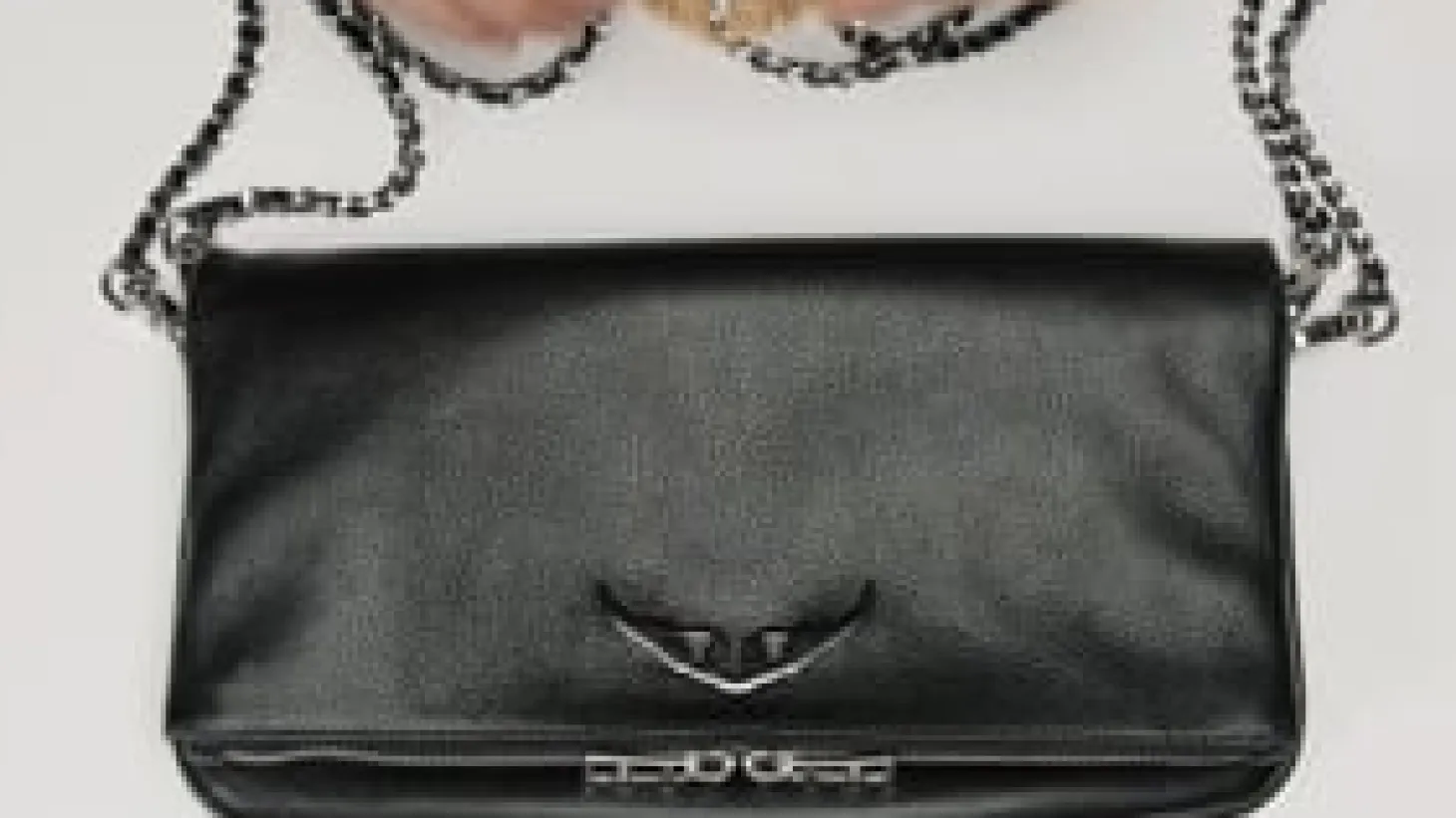 Fashion Zadig & Voltaire Swings Your Wings Diamanté Charm Shinysilverhematite