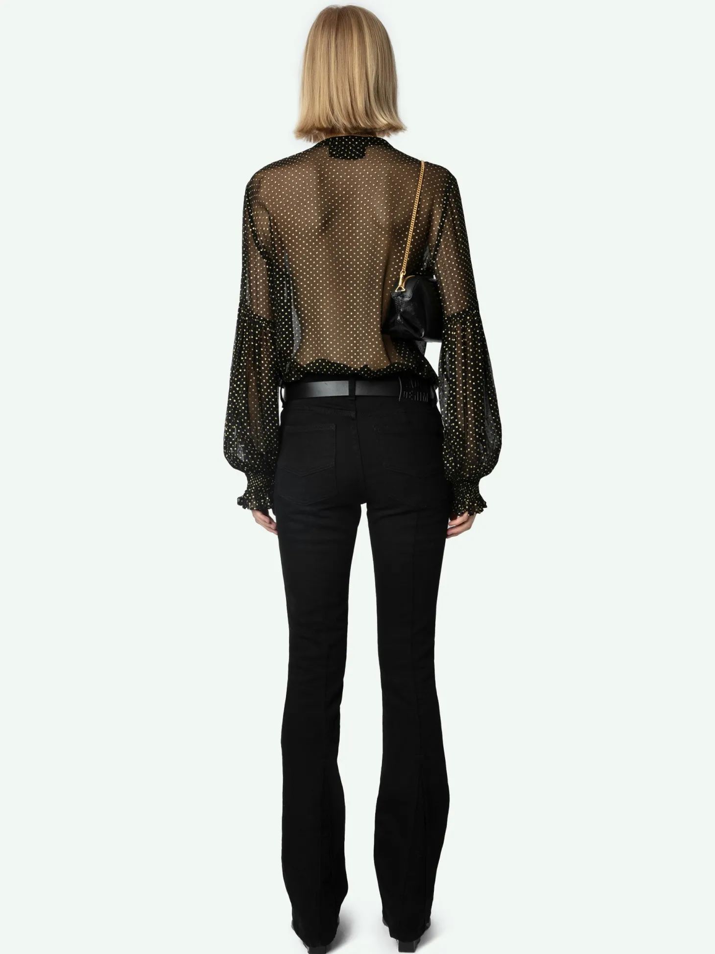 Clearance Zadig & Voltaire Tandy BlouseNEW Black