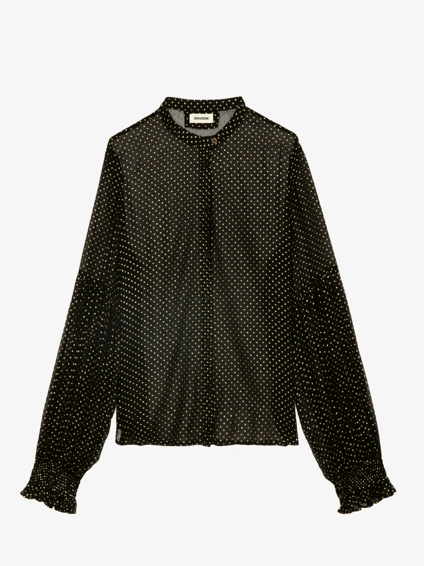 Clearance Zadig & Voltaire Tandy BlouseNEW Black