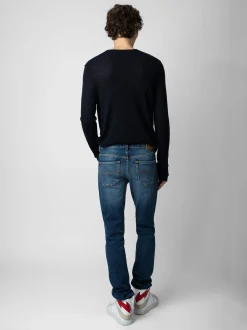 Clearance Zadig & Voltaire Teiss Cachemire SweaterICONIC Ink