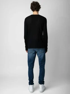 Cheap Zadig & Voltaire Teiss Cachemire SweaterICONIC Black