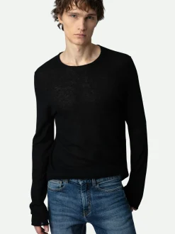 Cheap Zadig & Voltaire Teiss Cachemire SweaterICONIC Black