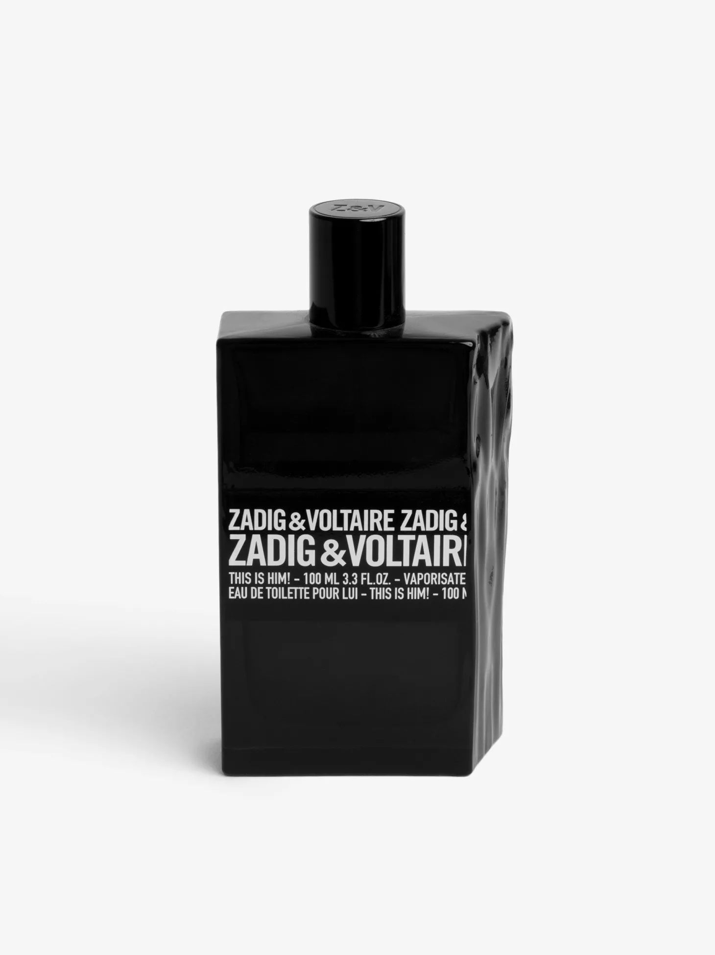 Best Sale Zadig & Voltaire This Is Him! Fragrance 100MLICONIC Black