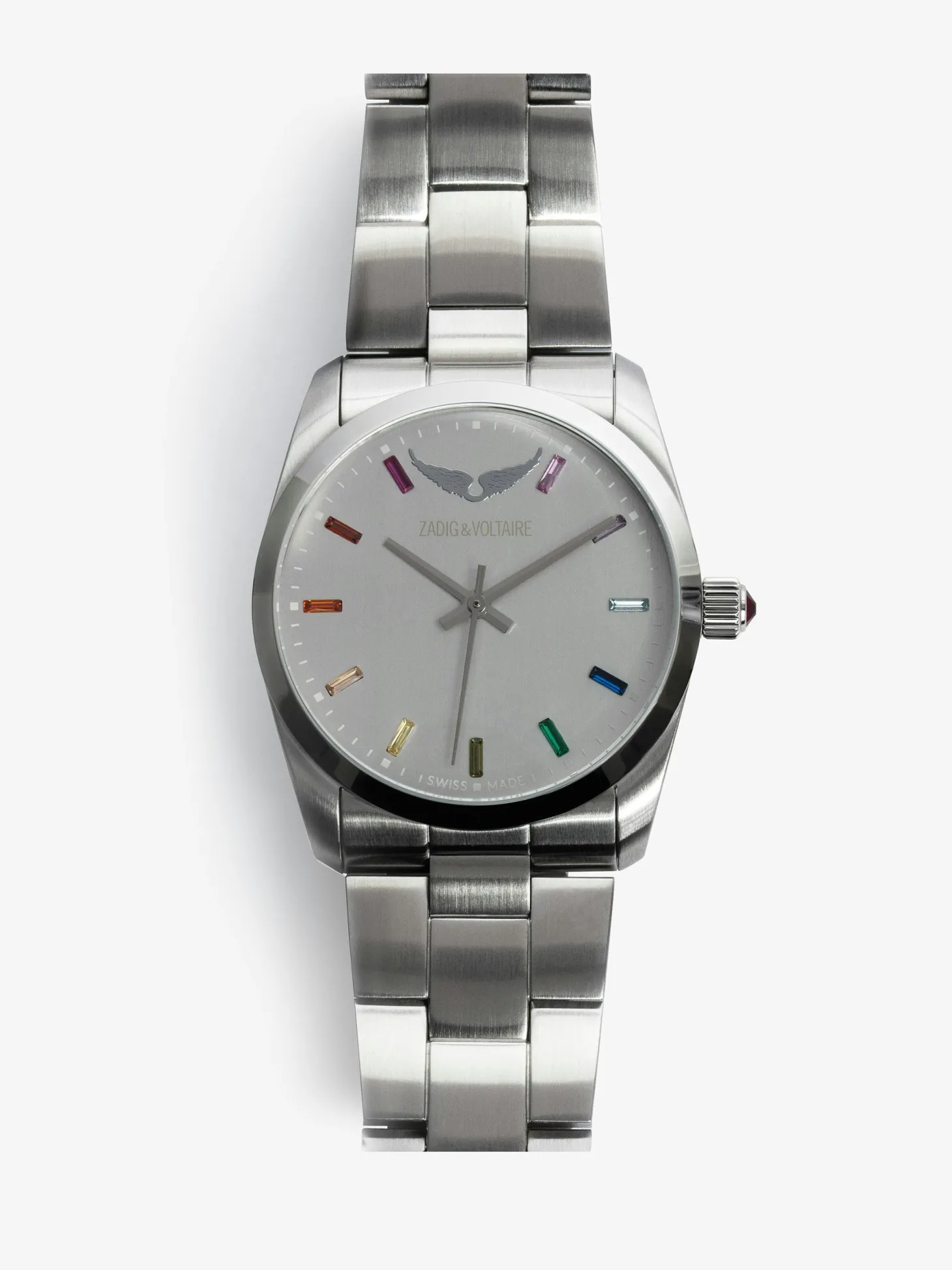 Sale Zadig & Voltaire Time2Love Watch Shinysilver